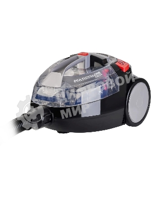 Пылесос Hyundai HYV-C3077 черный, 380/2000 Вт, уборка сухая, пылесборник контейнер 1.5 л