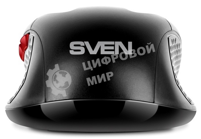 Мышь беспроводная SVEN RX-450W черный, 3200 dpi, радиоканал, USB, кнопки - 6
