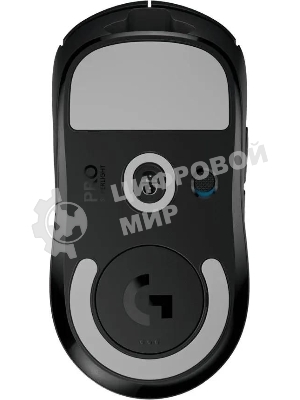 Мышь беспроводная Logitech G PRO X SUPERLIGHT черный, 25600 dpi, радиоканал, USB, кнопки - 5