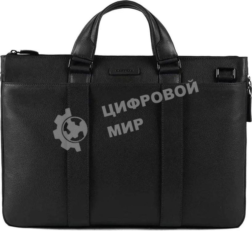 Сумка для ноутбука Piquadro Modus CA4021MOS/N черный натур.кожа