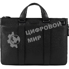 Сумка для ноутбука Piquadro Modus CA4021MOS/N черный натур.кожа