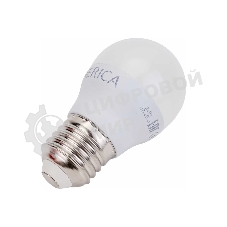 Лампа светодиодная GENERICA LL-G45-12-230-30-E27-G G45 12 Вт шар 3000К E27 230В