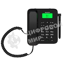 Телефон проводной Maxvi RT-01 черный