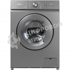 Стиральная машина Бирюса WM-SM510/10 M металлик, загрузка фронтальная 5 кг, 1000 об/мин, класс: А+++