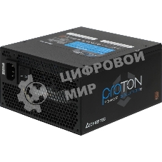 Блок питания Chieftec BDF-1000C, 1000Вт, 80 PLUS Bronze, 140мм, модульный, черный