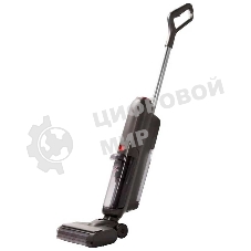 Пылесос вертикальный Atvel F16 FastClean серый, питание от аккумулятора, 150 Вт, уборка суxая/влажная, пылесборник 0.45 л