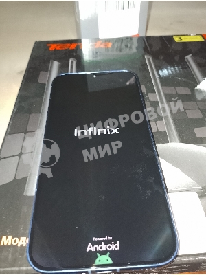 (Б/У) Мобильный телефон INFINIX NOTE 60 Pro X6878 12/256GB DEEP OCEAN BLUE 10085757 [Cм.описание!]