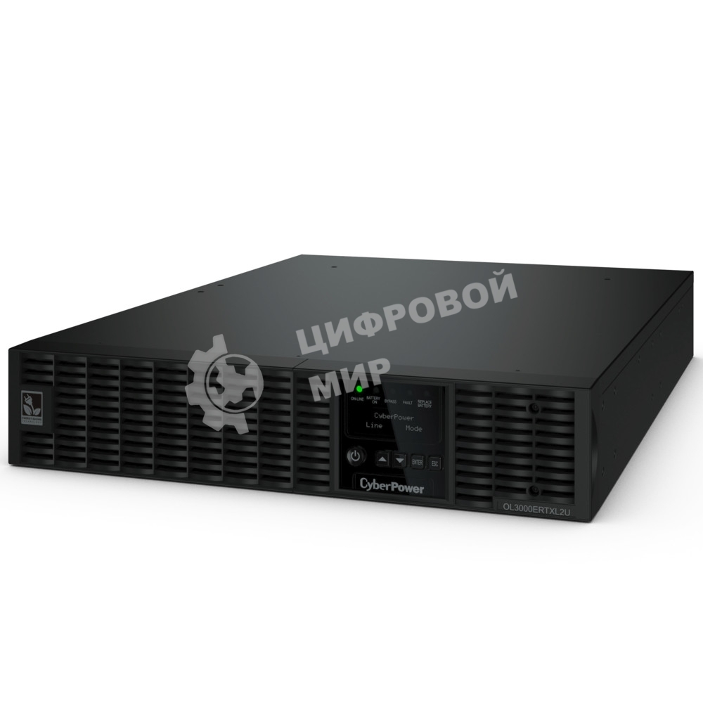 Источник бесперебойного питания Online CyberPower OL3000ERTX L2U 3000VA/2700W USB/RS-232/Dry/EPO/SNMPslot/RJ11/45/ВБМ (8 IEC С13, 1 IEC C19)