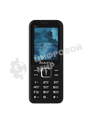 Мобильный телефон Maxvi K21 черный