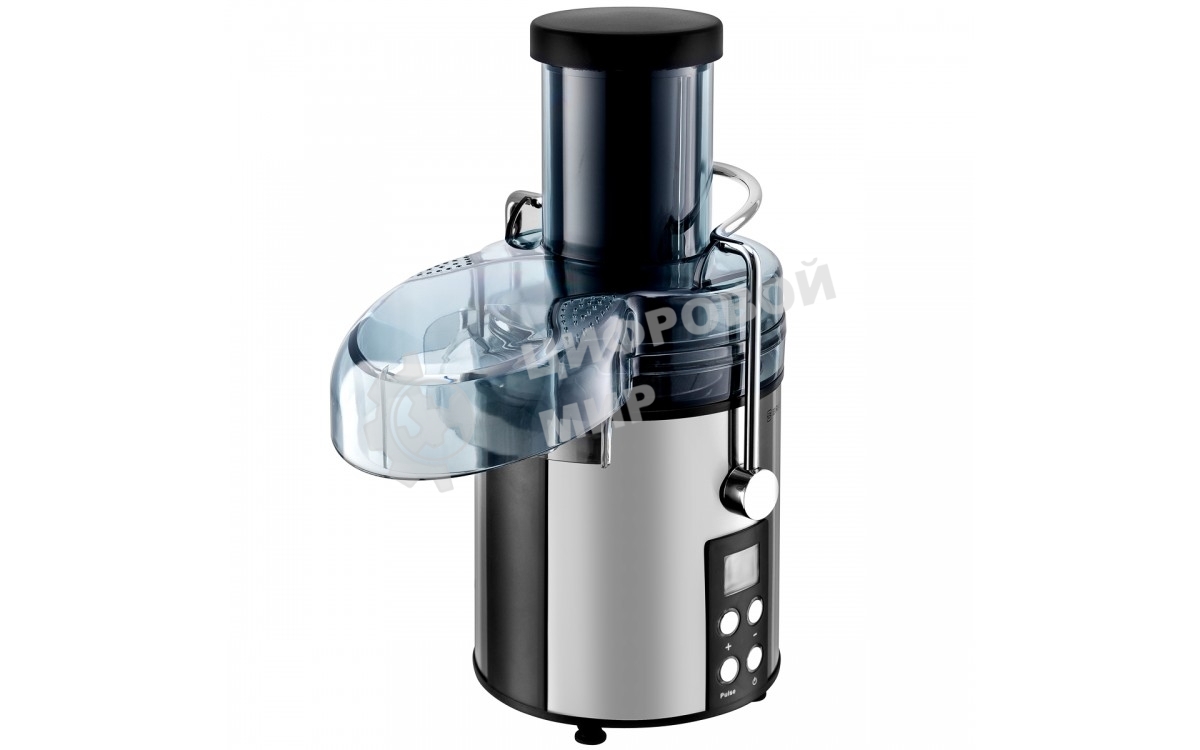 Соковыжималка BRAYER BR1705 центробежная, 800 Вт, 4 скор, LEDдисп,рез.для сока 1,1л, резер.мякот 2 л