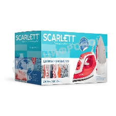 Утюг Scarlett SC-SI30P15 красный, 2000 Вт