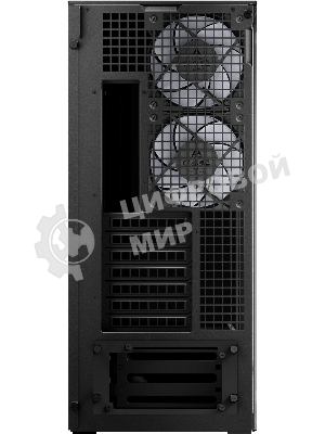 Корпус Arctic Xtender, Midi-Tower, чёрный, 3 x 140 мм, 2 x 120 мм