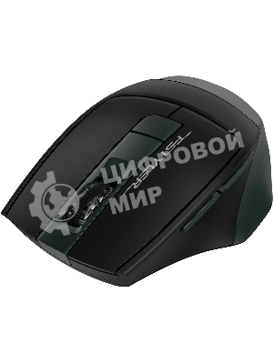 Мышь беспроводная A4Tech Fstyler FB35S темно-зеленый/черный, 2000 dpi, радиоканал, Bluetooth, USB, кнопки - 5