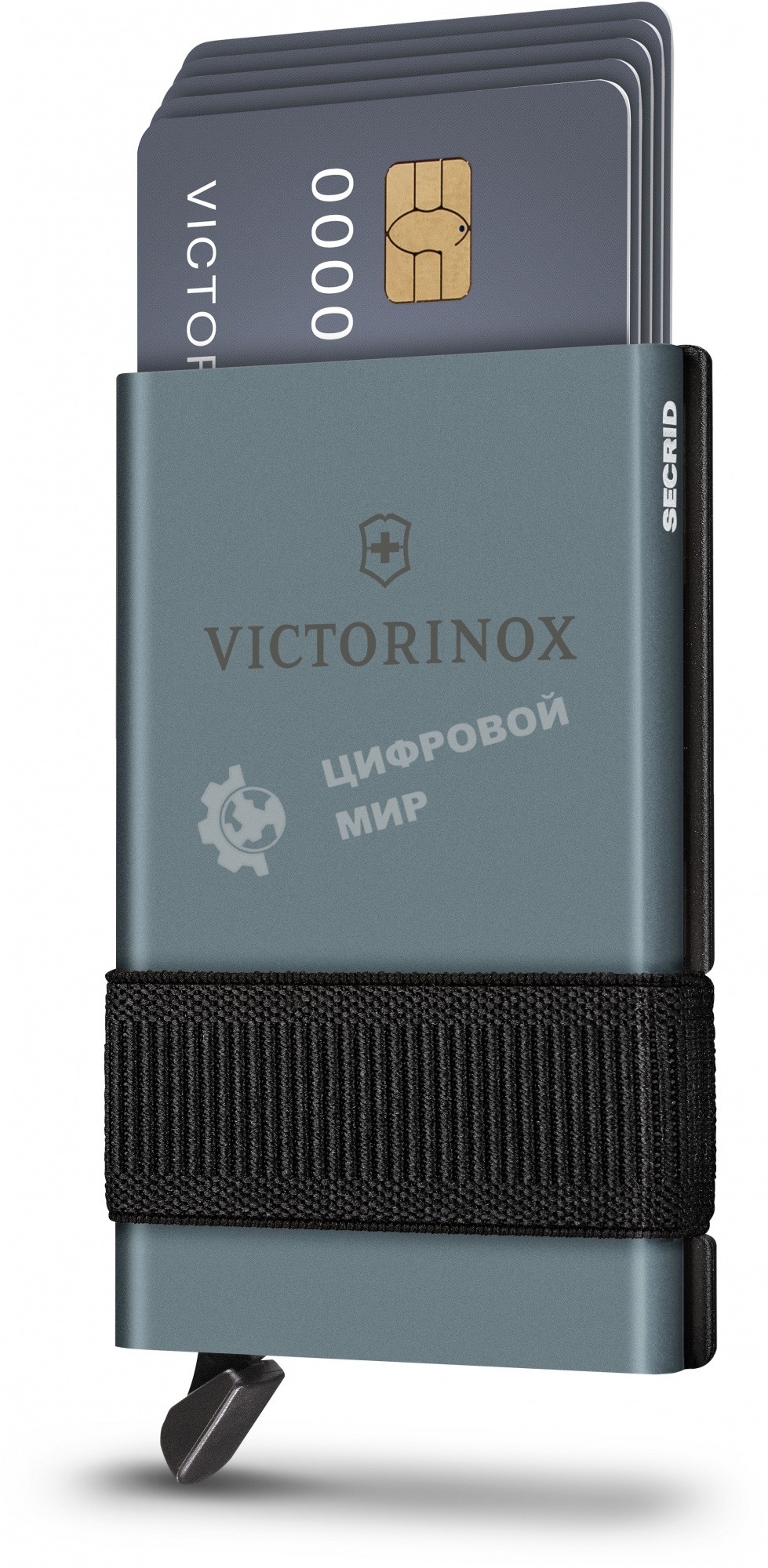 Швейцарская карта Victorinox Smart Card Wallet Sharp (0.7250.36) серый коробка подарочная
