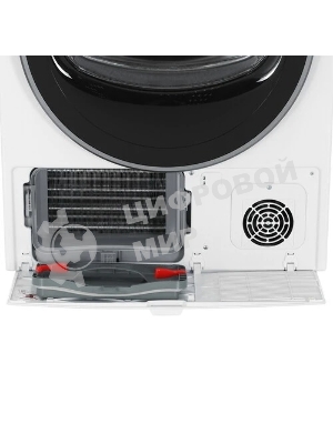 Сушильная машина Hotpoint TDSH 75 W белый, 7 кг, сушка - тепловой насос, программ - 15, 59.7 x 84.6 x 54.3 см