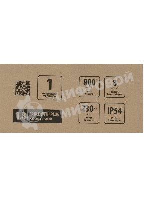 Обогреватель инфракрасный MTX IH-800, серебристый, 800 Вт, 8 м2, кабель с вилкой 1,8 м