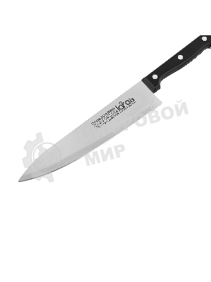 Набор ножей LARA LR05-53 7 предметов: ДЕРЕВЯННАЯ ПОДСТАВКА + 5 ножей + ножницы, нержавеющая сталь 2CR13