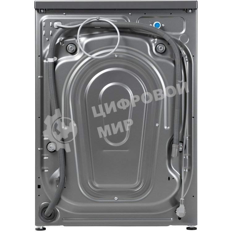 Стиральная машина Бирюса WM-SM510/10 M металлик, загрузка фронтальная 5 кг, 1000 об/мин, класс: А+++