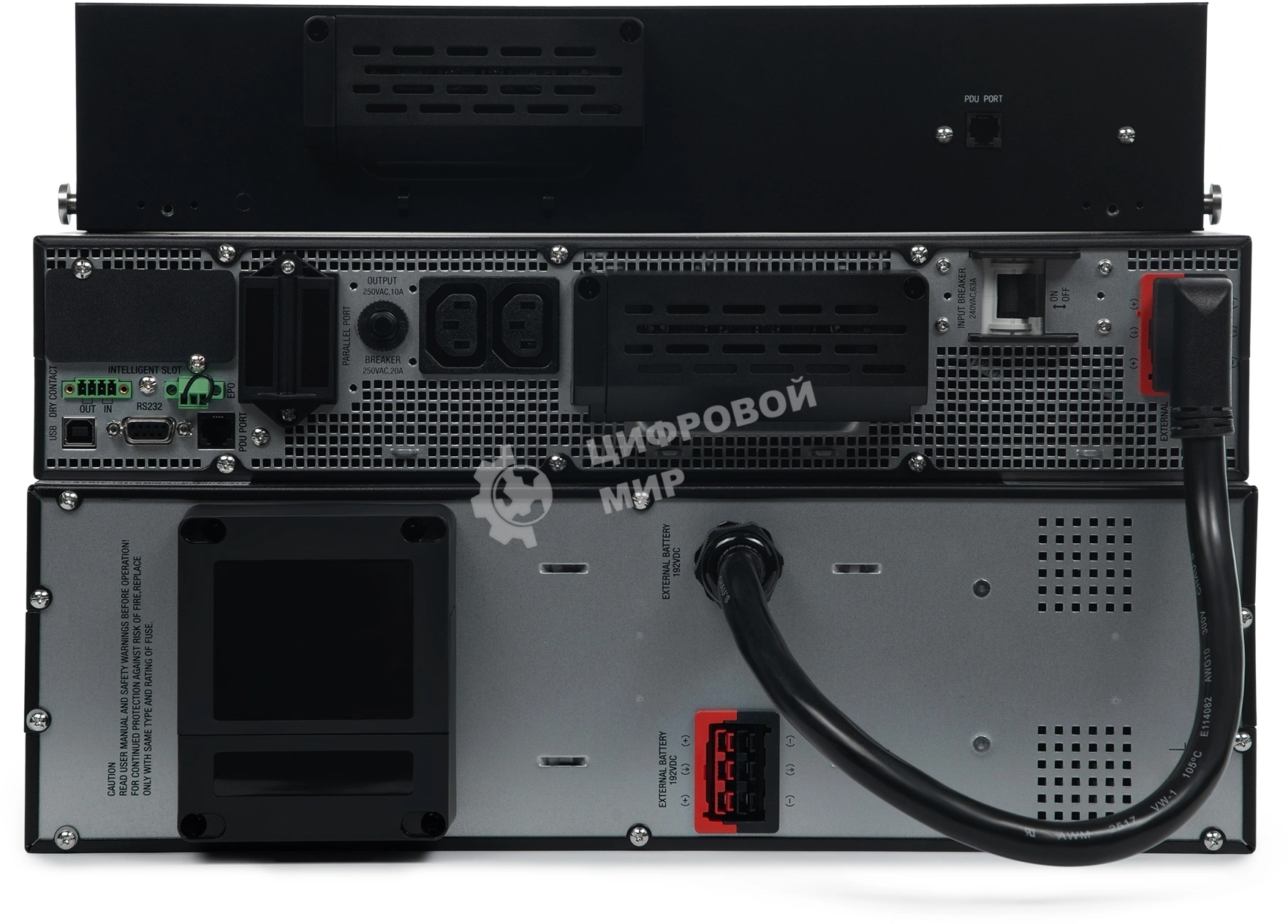 Источник бесперебойного питания Ippon Innova RT II 6000 6000Вт 6000ВА черный