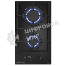 Варочная панель газовая Meferi MGH302BK GLASS LIGHT