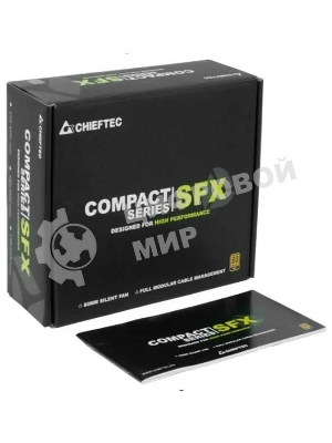 Блок питания Chieftec CSN-650С RTL, 650Вт, 80 PLUS Gold 80мм, модульный, черный