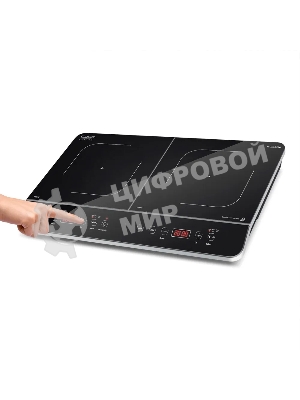 Плита настольная электрическая Caso Touch 3500 черный, 3.5 кВт, индукция, конфорки - 2, стеклокерамика, сенсор