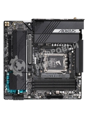 Материнская плата Gigabyte B650M AORUS ELITE AX, AM5, AMD B650, 4xDDR5, 4xSATA, 2xM.2, 1xPCI-E 5.0 x4, 1xPCI-E 4.0 x16, 1xHDMI, 1xDP, 1x 2.5Gb LAN, 4xUSB-A 2.0, 5xUSB-A 3.2 Gen 1, 2xUSB-A 3.2 Gen 2, 1xUSB-C 3.2 Gen 2, 2x3.5 мм, 7.1, Micro-ATX