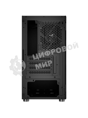 Компьютерный корпус Aerocool/Formula CS-111-G-BK-v1 (mATX, 0.5мм, стекло, USB 3.0 x1, USB 2.0 x2, 1x 12cm Black Fan)