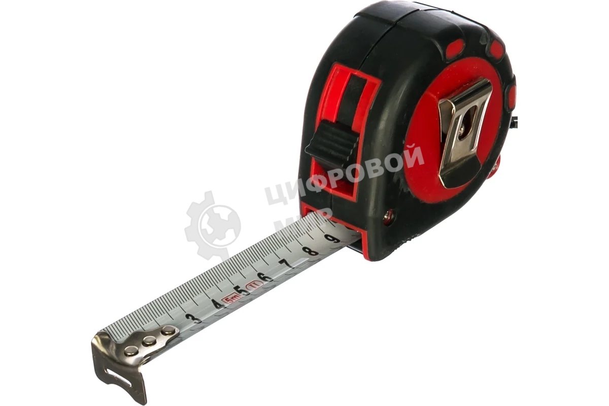 Рулетка Matrix status 3 fixations 5мх25мм двухкомпонентный корпус 3 фиксации ленты