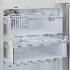 Встраиваемый холодильник Beko BCNA306E3S белый, 2 камеры, 215/69 л., морозилка снизу, No Frost