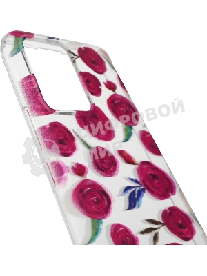 Чехол (клип-кейс) Gresso Air, для Realme 8, прозрачный/рисунок gr17aaae9413