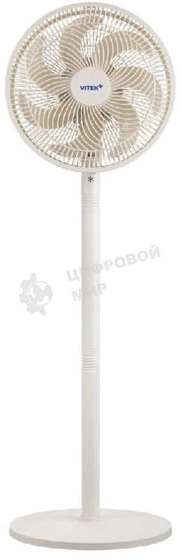 Вентилятор напольный Vitek VSF-1270 40Вт скоростей:3 бежевый