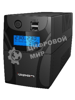 Источник бесперебойного питания Ippon Back Power Pro II 800 480Вт 800ВА черный
