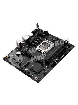 Материнская плата Maxsun Challenger B760M-N D5, LGA 1700, Intel B760, 2xDDR5, 3xSATA, 2xM.2, 1xPCIe 4.0 x16, 1xPCIe x4, 1xVGA, 1xHDMI, 1x 1Gb LAN, 2xUSB-A 2.0, 4xUSB-A 3.2 Gen 1, 5.1, mATX