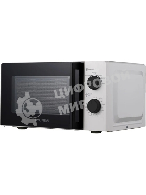 Микроволновая печь Hyundai HYM-M2047 белый, 20 л, 700 Вт, переключатели - поворотный механизм
