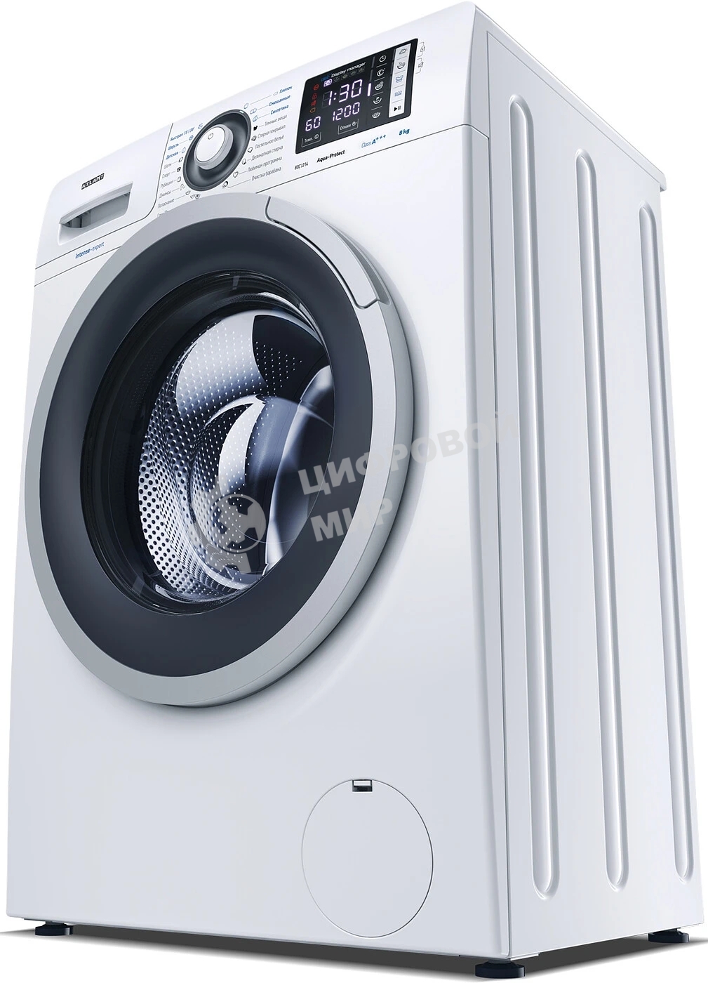 Стиральная машина Atlant 80С1214-С-01 белый, загрузка фронтальная 8 кг, 1200 об/мин, класс: А+++