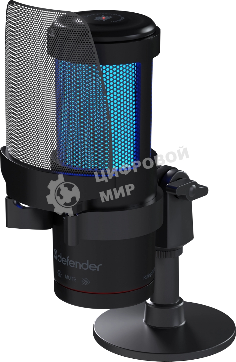 Игровой стрим микрофон Defender Impulse GMC 400 USB