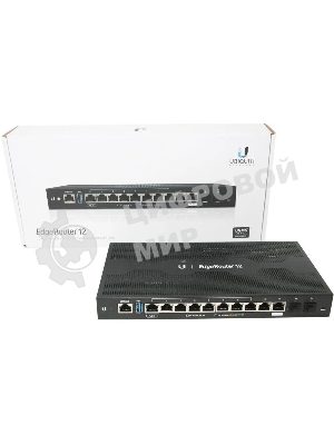 Маршрутизатор Ubiquiti ER-12-EU черный