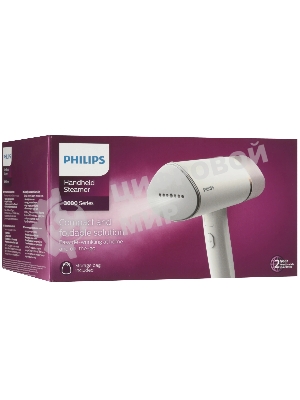 Отпариватель Philips STH3020/10 белый, 1000 Вт, 20 г/мин, 120 мл