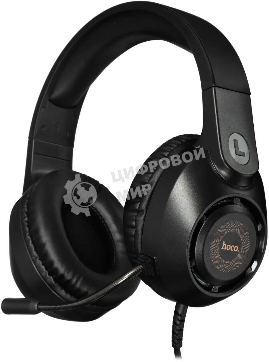 Гарнитура HOCO W108 Sue чёрный, проводная