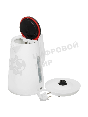 Электрочайник Bosch TWK1M121 белый, 1.7 л, 2400 Вт, скрытый нагревательный элемент