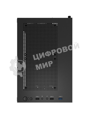 Компьютерный корпус Aerocool/Formula CS-111-G-BK-v1 (mATX, 0.5мм, стекло, USB 3.0 x1, USB 2.0 x2, 1x 12cm Black Fan)