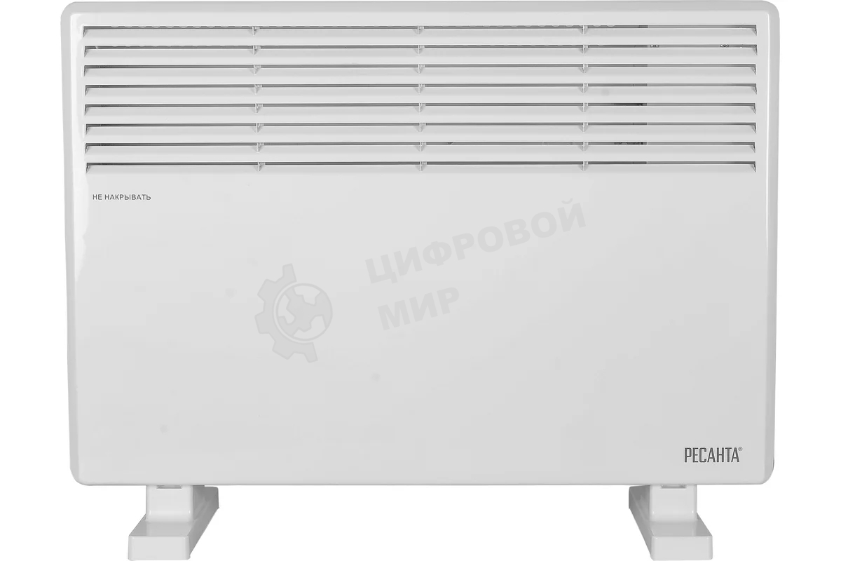 Конвектор электрический Ресанта ОК-1500СН белый, 1500 Вт, 15 м2, термостат