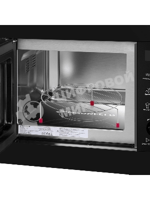 Микроволновая печь встраиваемая Maunfeld JBMO1225FSGb02 черный, 25 л, 900 Вт, переключатели - поворотный механизм/сенсор
