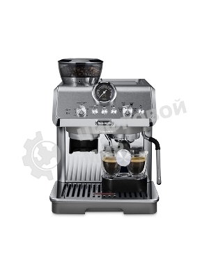 Кофеварка рожковая DeLonghi EC9255.M серебристый, исп. кофе - молотый/чалды, 1,7 л, 1400 Вт, 15 бар