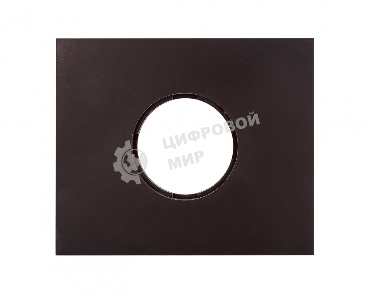 Рамка 1-ая (скрытый монтаж) Bironi Шедель Бриз коричневый матовый