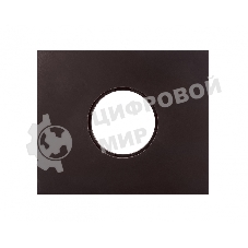 Рамка 1-ая (скрытый монтаж) Bironi Шедель Бриз коричневый матовый