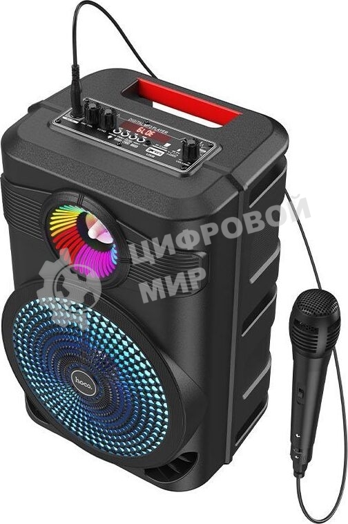 Портативная колонка с микрофоном большая HOCO BS46