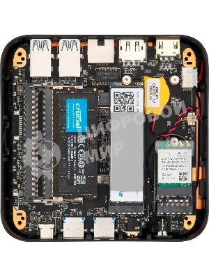 Мини ПК IRU Tactio 525 Ryzen 7 6800H (3.3) 16Gb SSD 1Tb 680M Win 11Pro GbitEth WiFi BT черный (2113231)