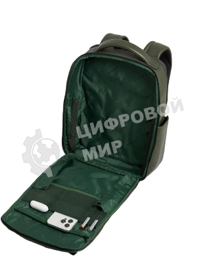 Рюкзак мужской Piquadro Ael CA6923S142/VE зеленый тимьяновый кожа